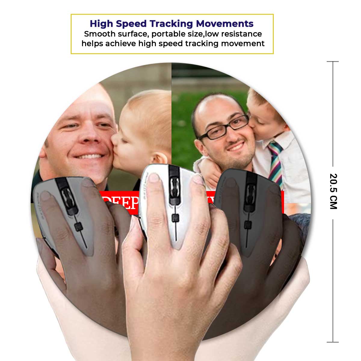 Personalised Dad Special Edition Mouse Pad