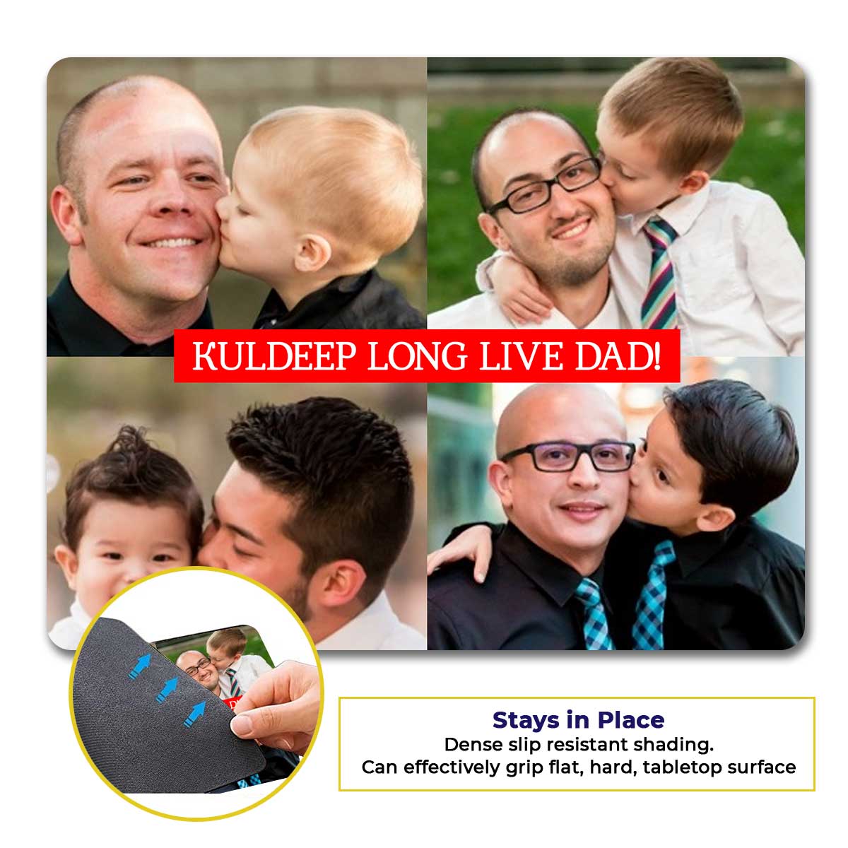Personalised Dad Special Edition Mouse Pad