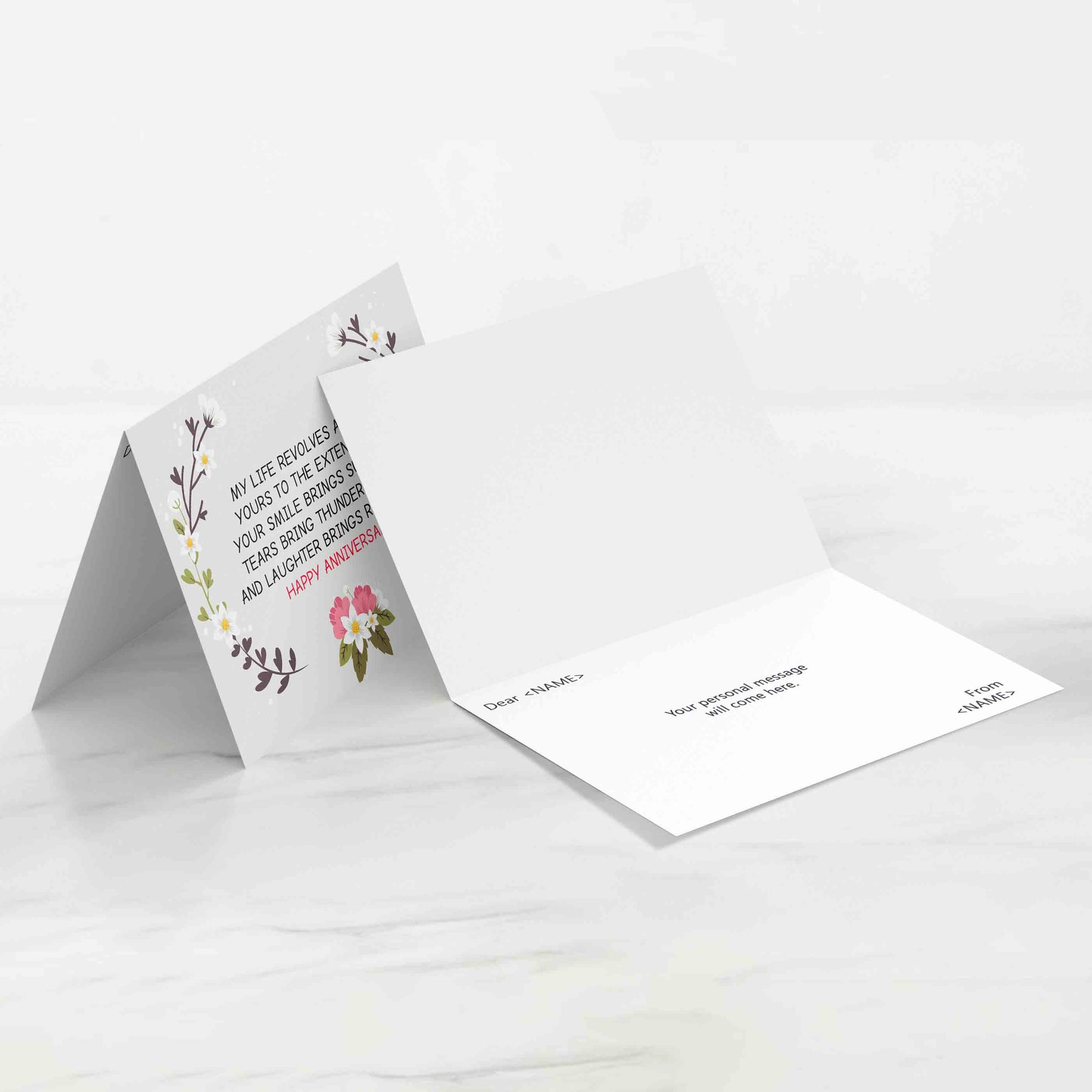 Personalised Vital Part Of Life - Anniversary Card-3