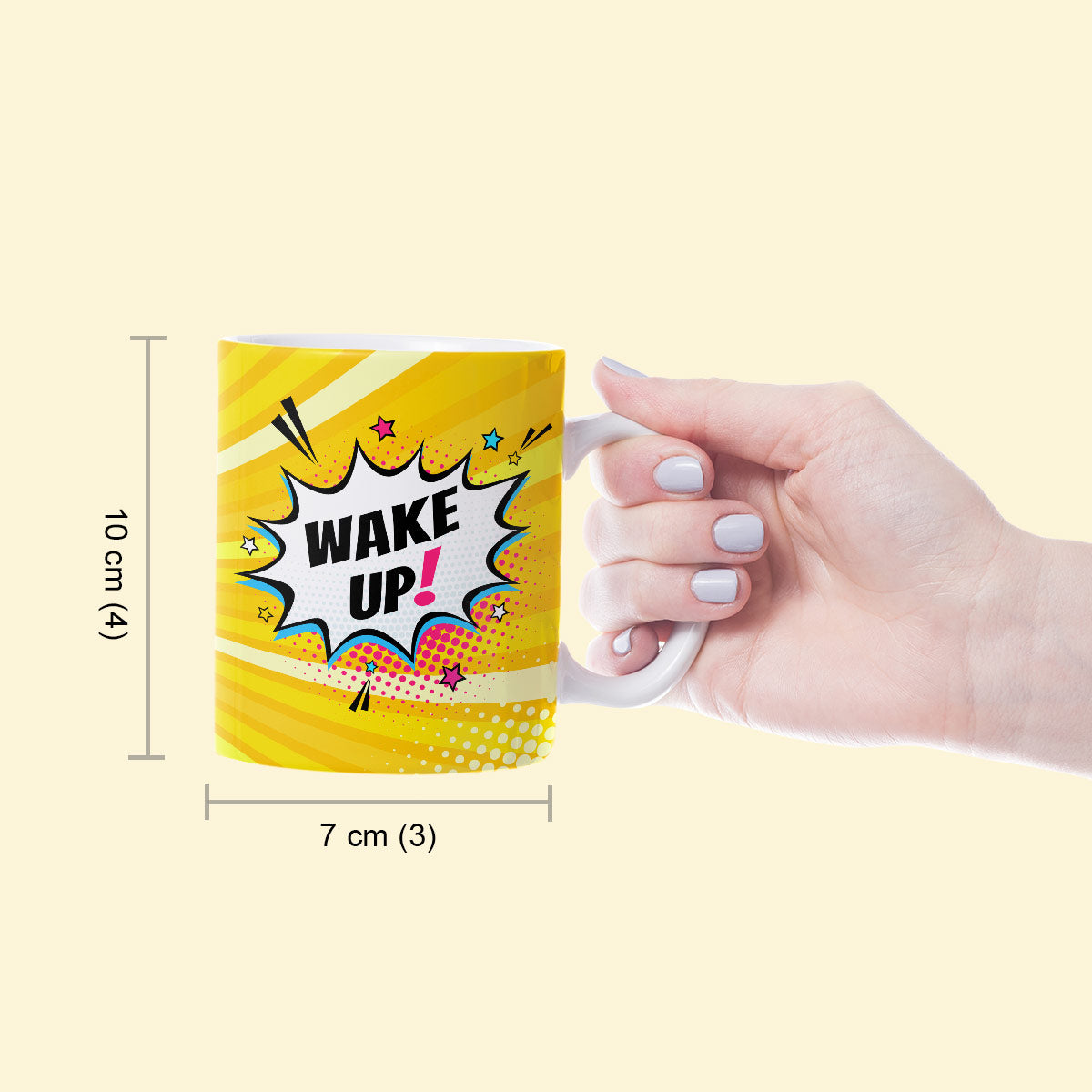 Clock Print Ceramic Mug-6