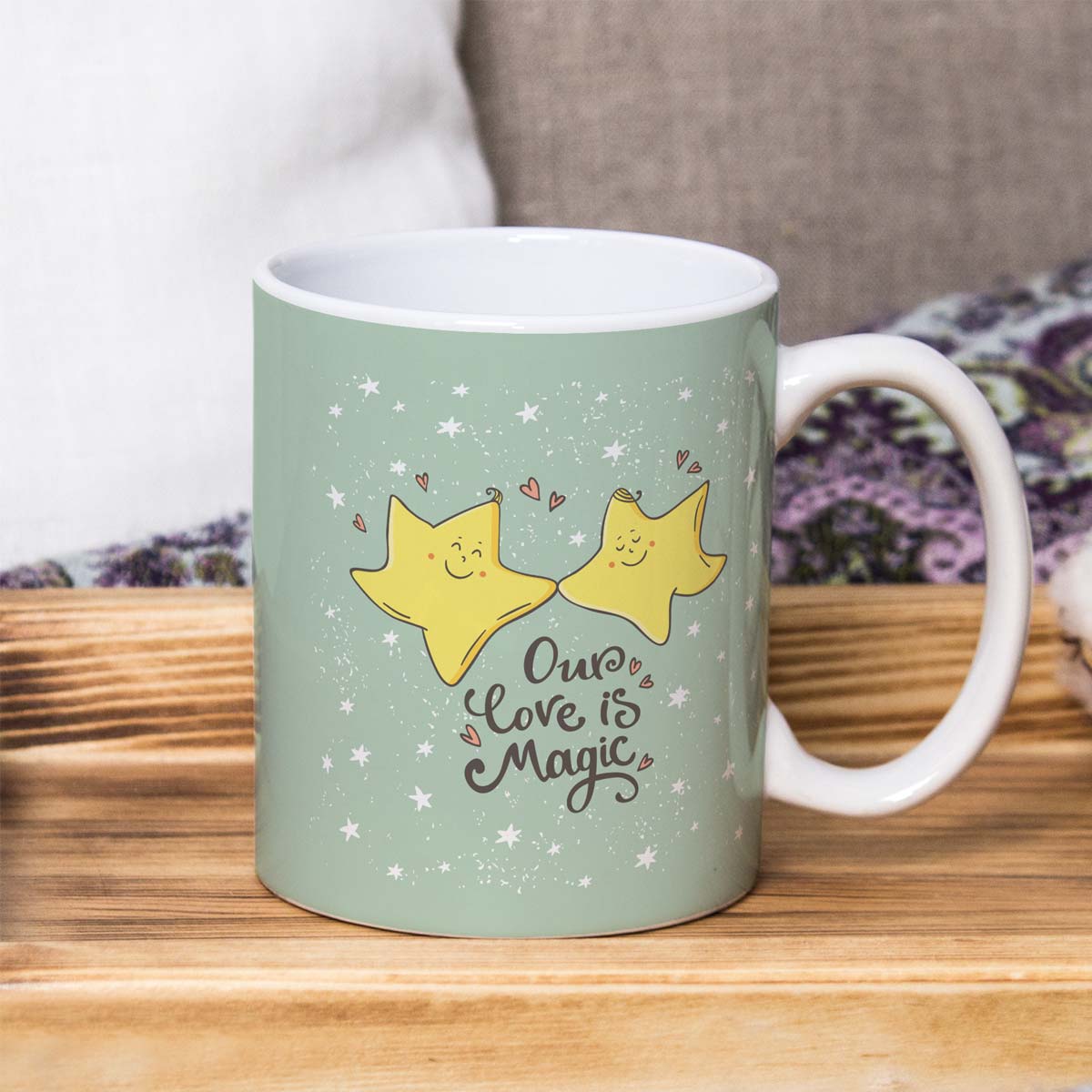 Love Is Magic Ceramic Mug-4