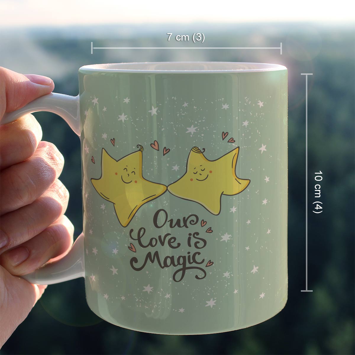 Love Is Magic Ceramic Mug-6