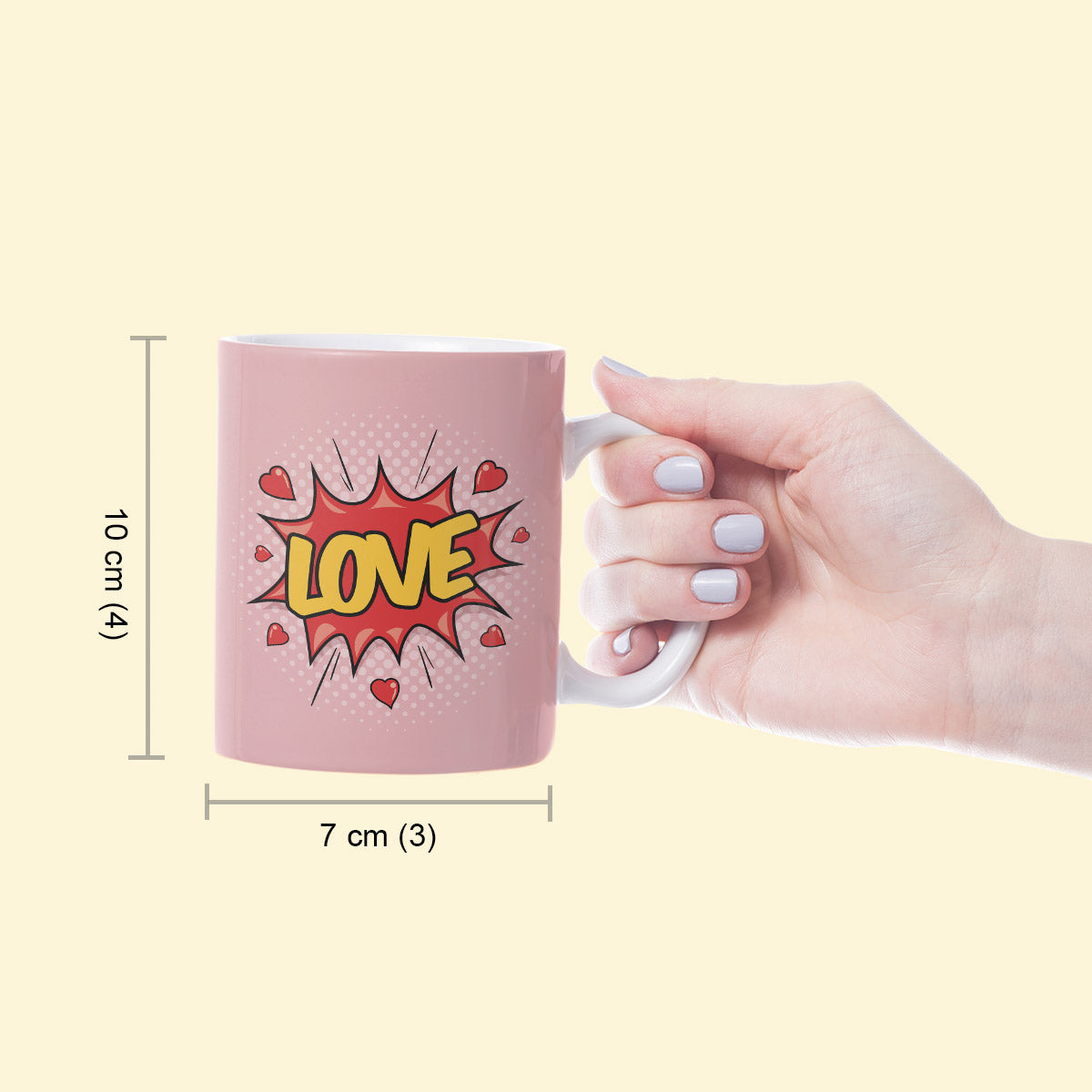 Love Bomb Ceramic Couple Coffee Mug Gift for Valentine's Day-8