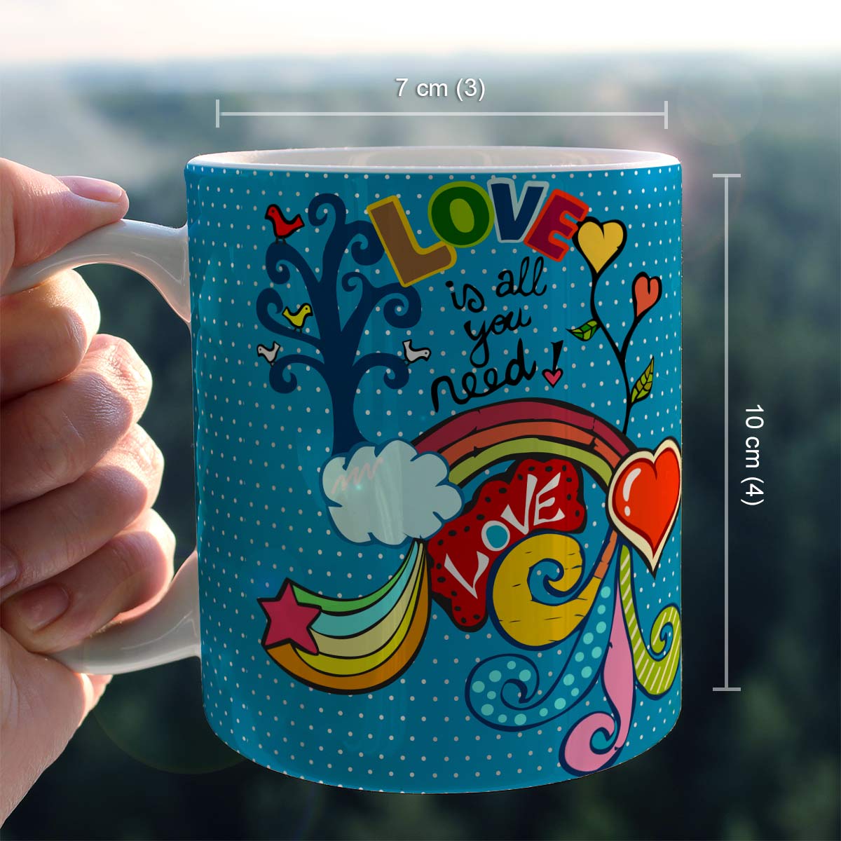 Love Is All You Need Ceramic Mug