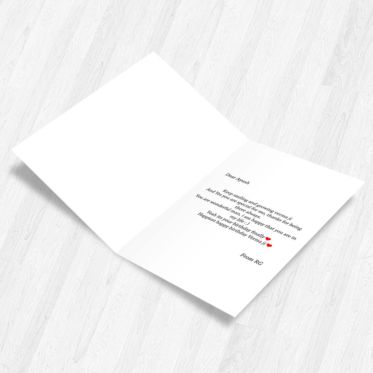 Personalised Birthday Card-2