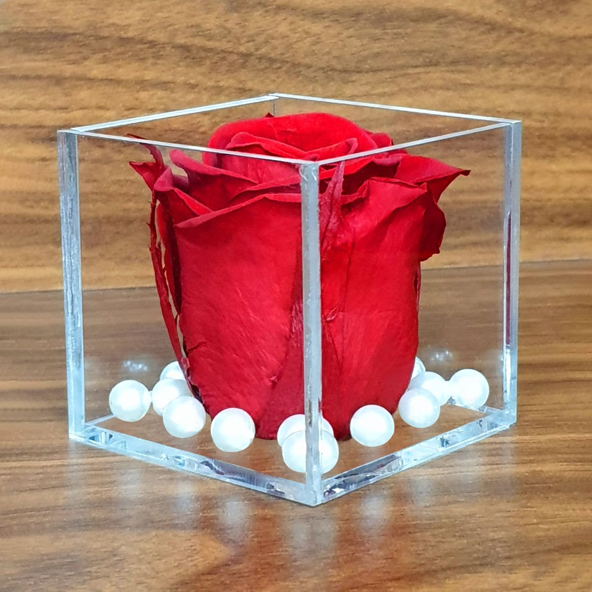 Real Preserved Forever Rose Red Online | Long Lasting Flower - Giftcart-3