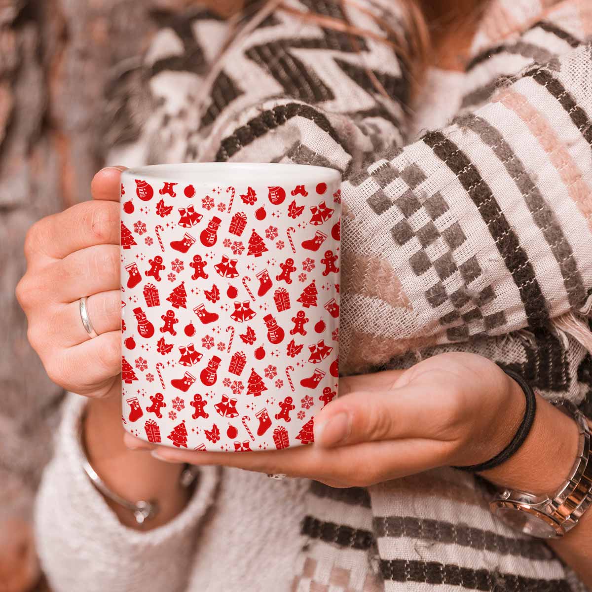 All Things Christmas Ceramic Mug-2