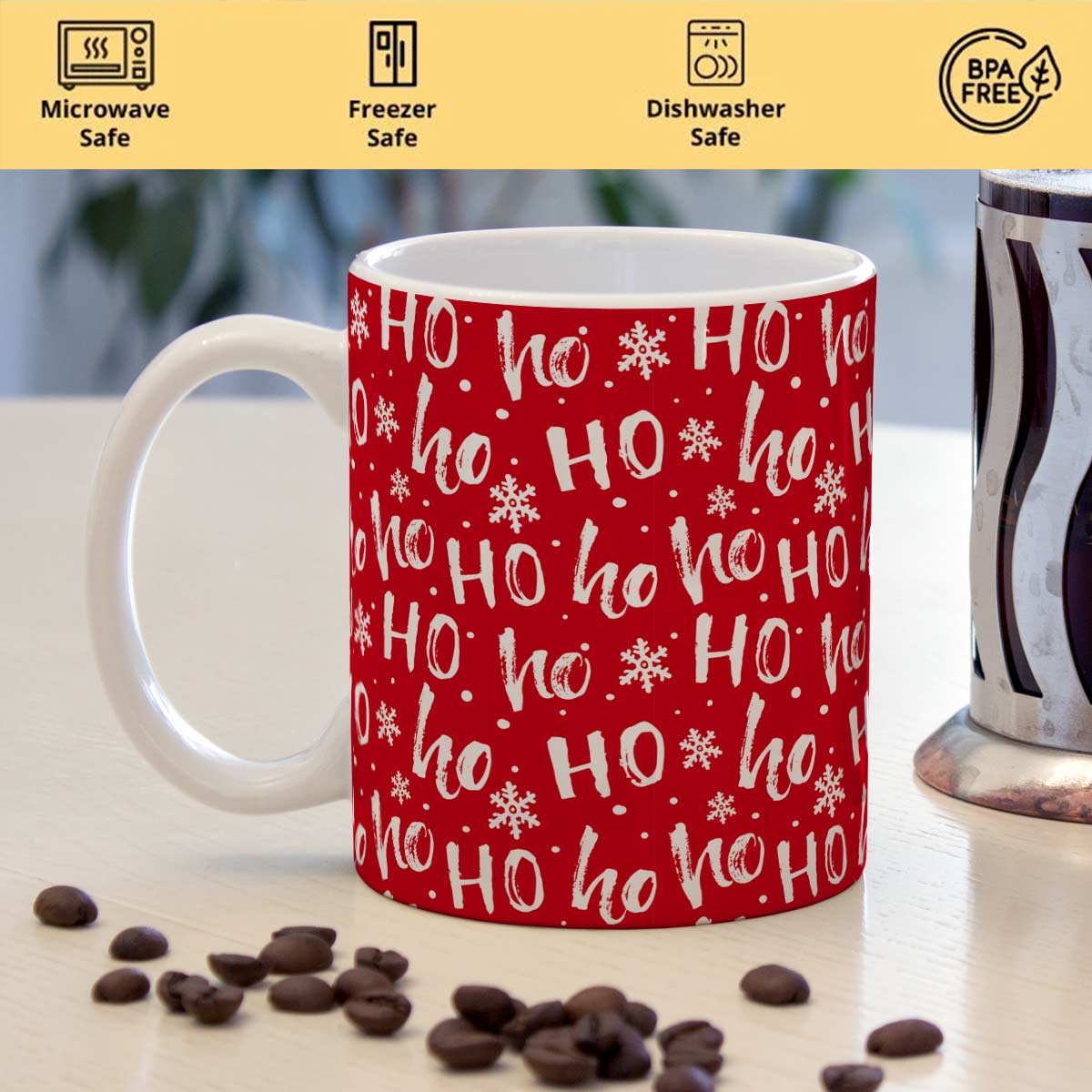 Christmas Fun Ceramic Mug-3