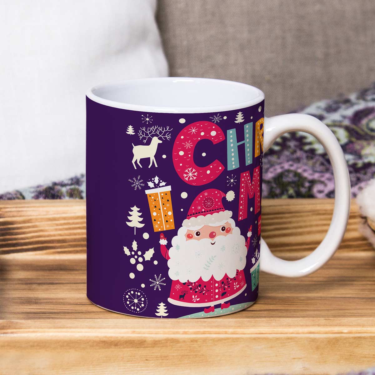 Christmas Time Ceramic Mug-1