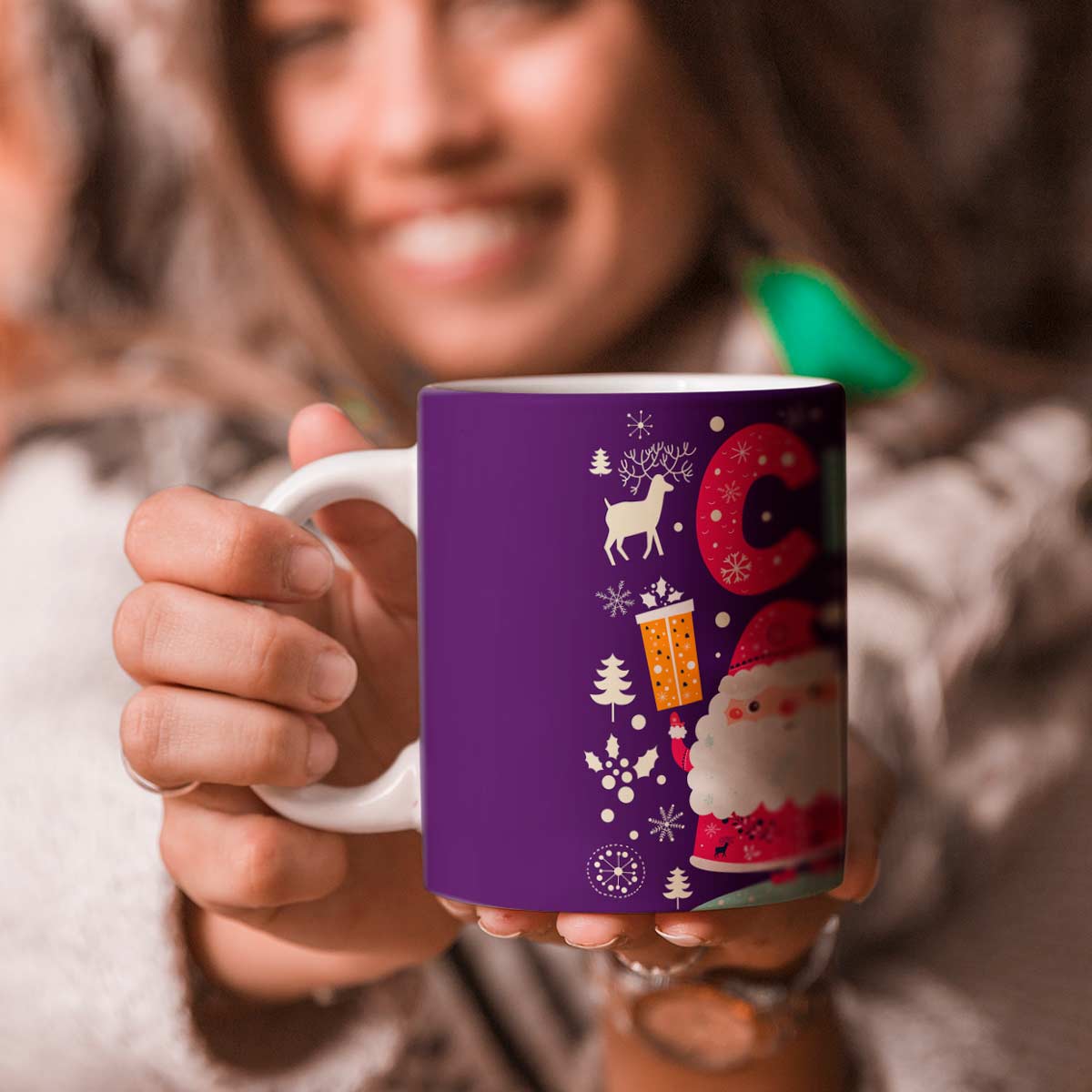 Christmas Time Ceramic Mug-4