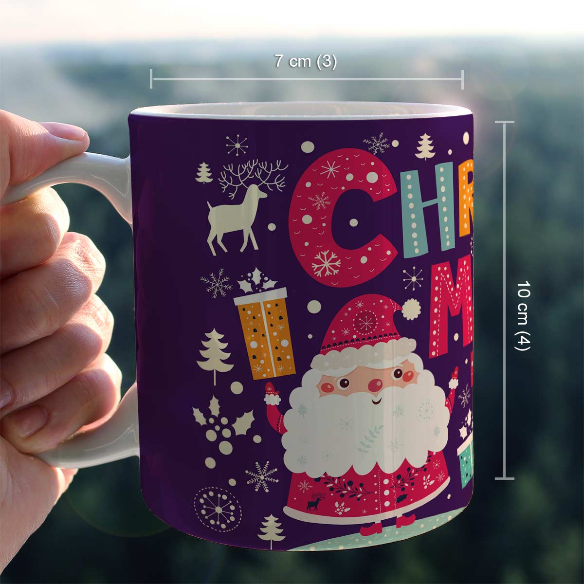 Christmas Time Ceramic Mug-5