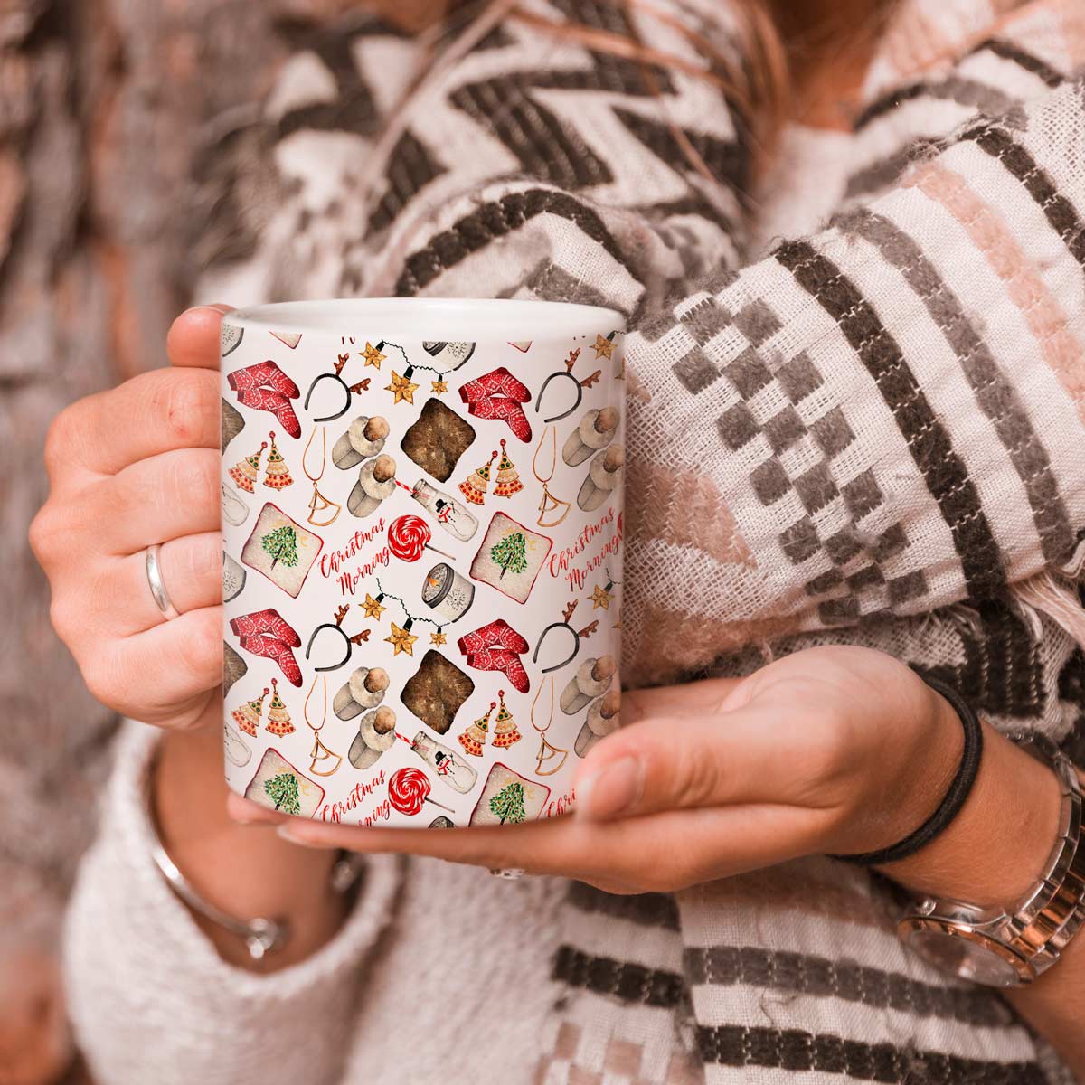Christmas Joy Ceramic Mug-2