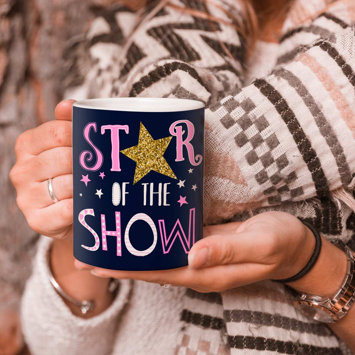 Star Of The Show Ceramic Mug - Gift for Employees-2