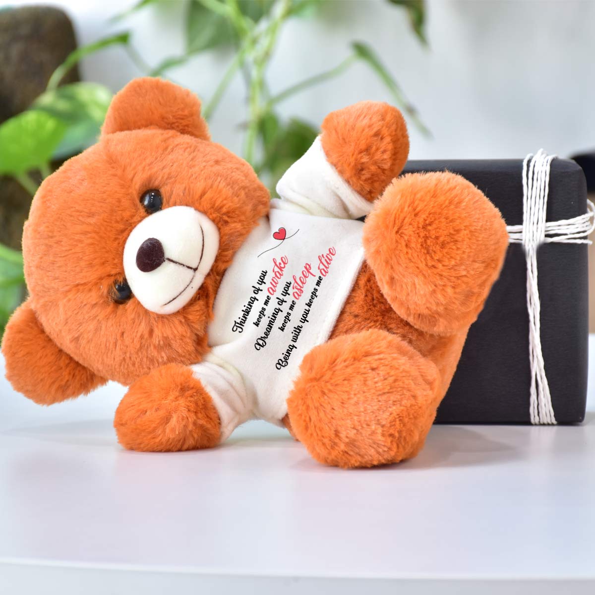 Being With You Keeps Me Alive Teddy Bear Gift for Valentine's Day-2