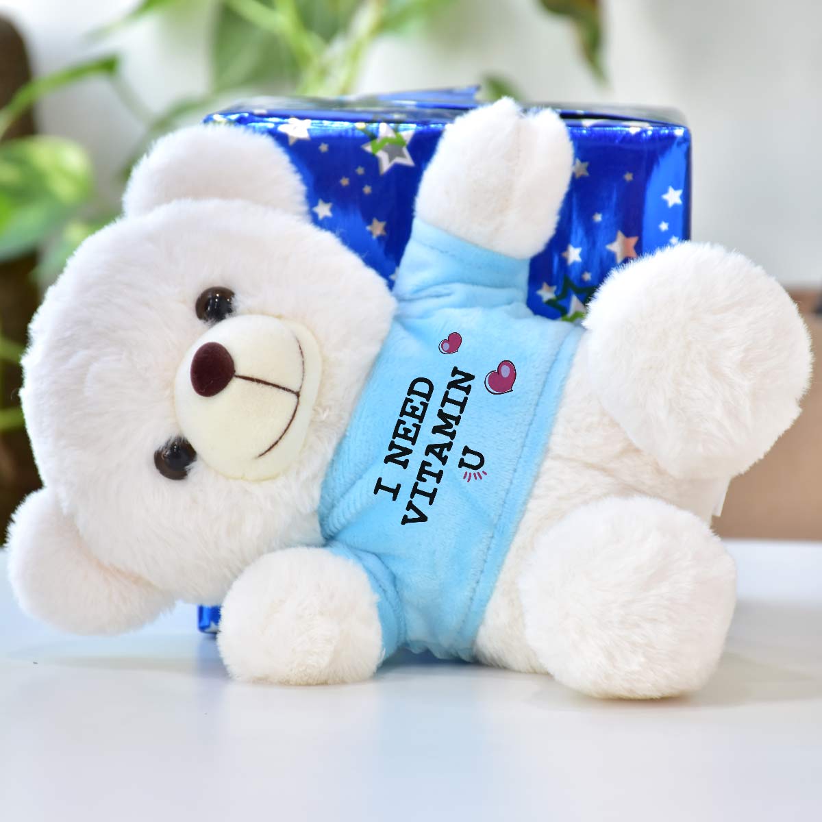 I Need Vitamin U Teddy Bear Gift for Couple-2