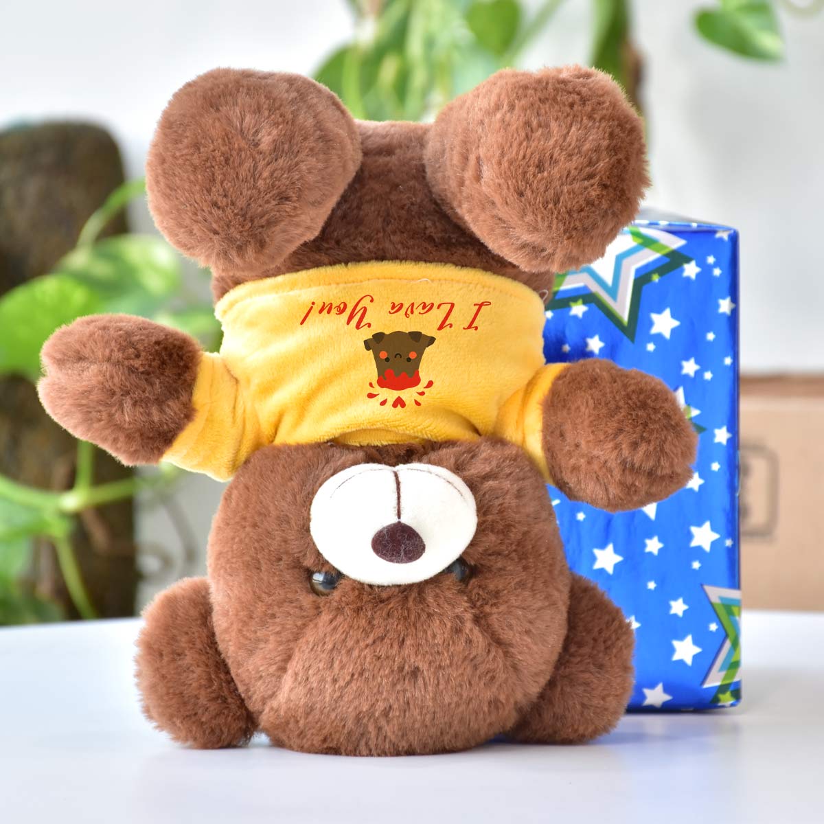 I Lava You Teddy Bear Gift for Couple-3