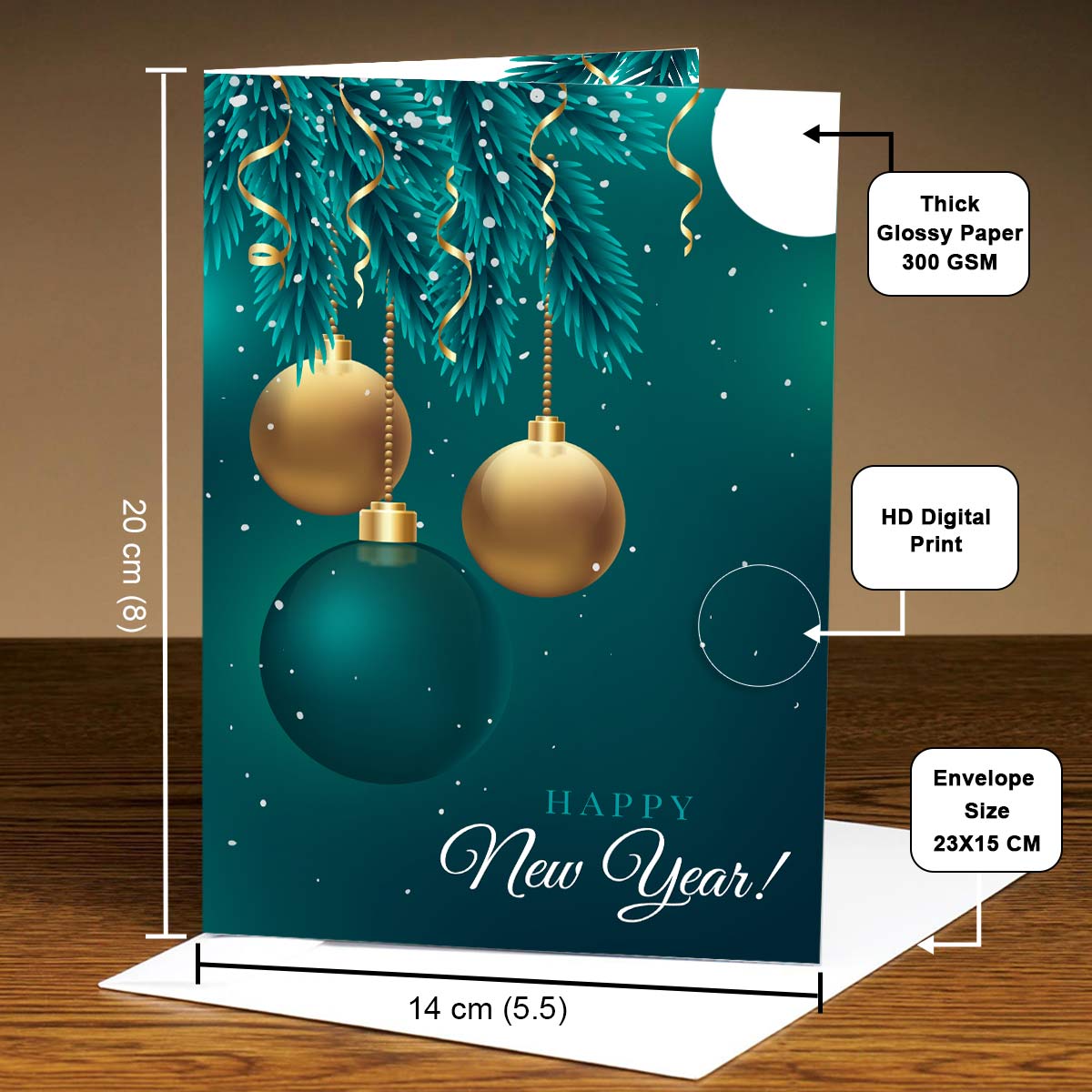New Year Celebration Greeting Card-4