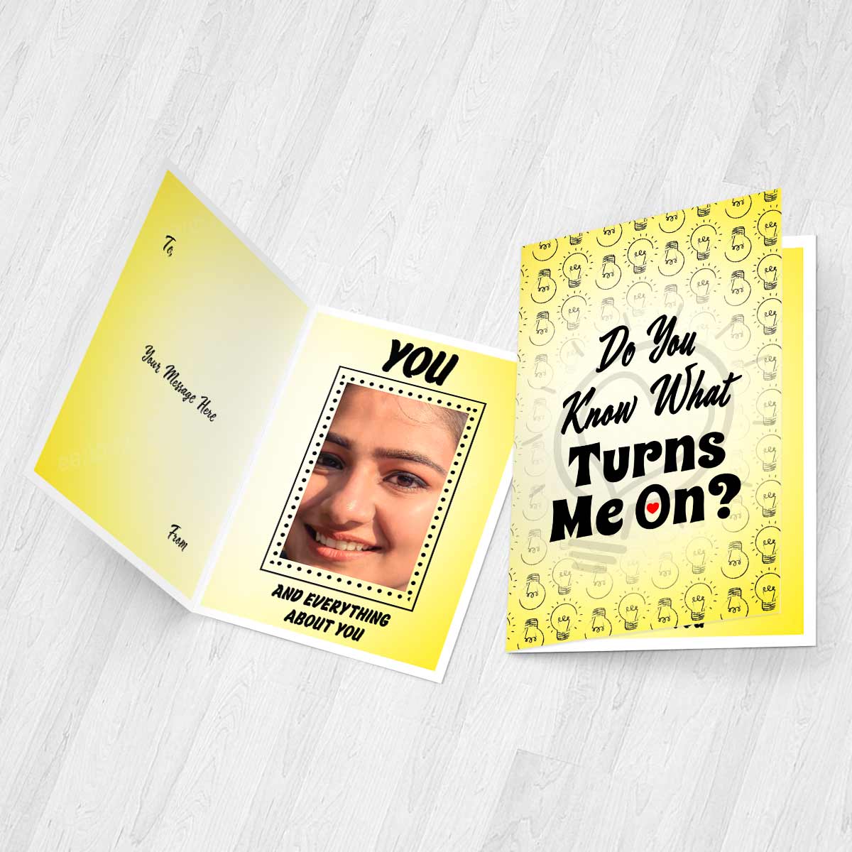 Do You Know what Turns me on? Mirror Card-4