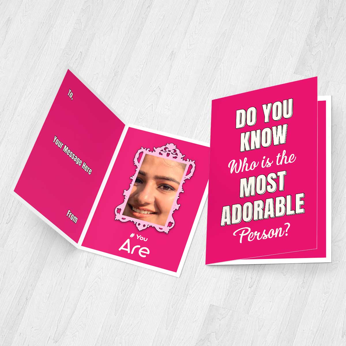 Most Adorable Person Mirror Card-4