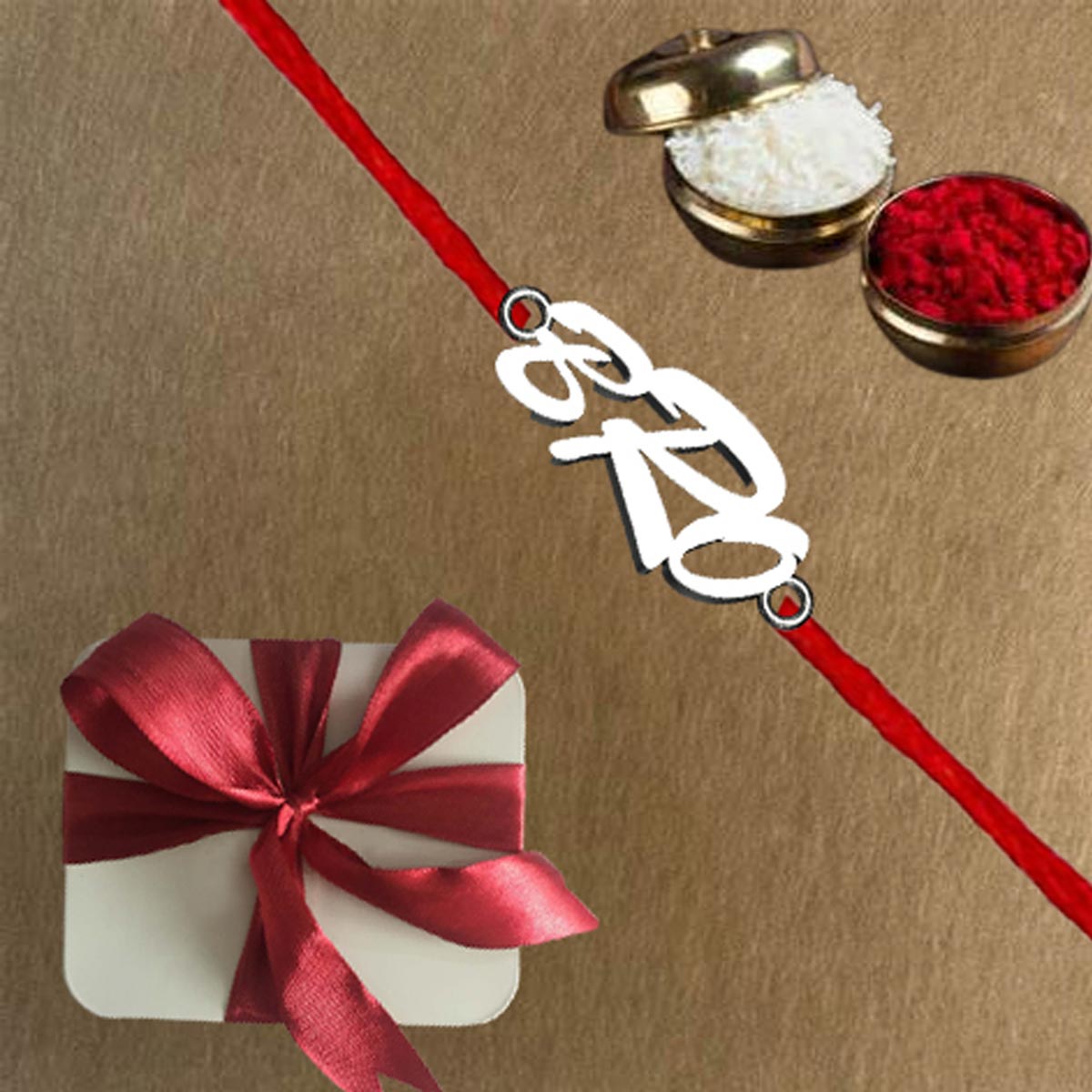 Cool Bro Silver Rakhi