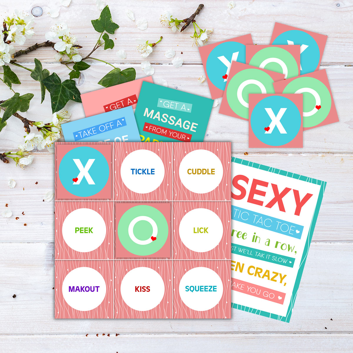 Sexy Romantic Tic Tac Toe Game for couples-1