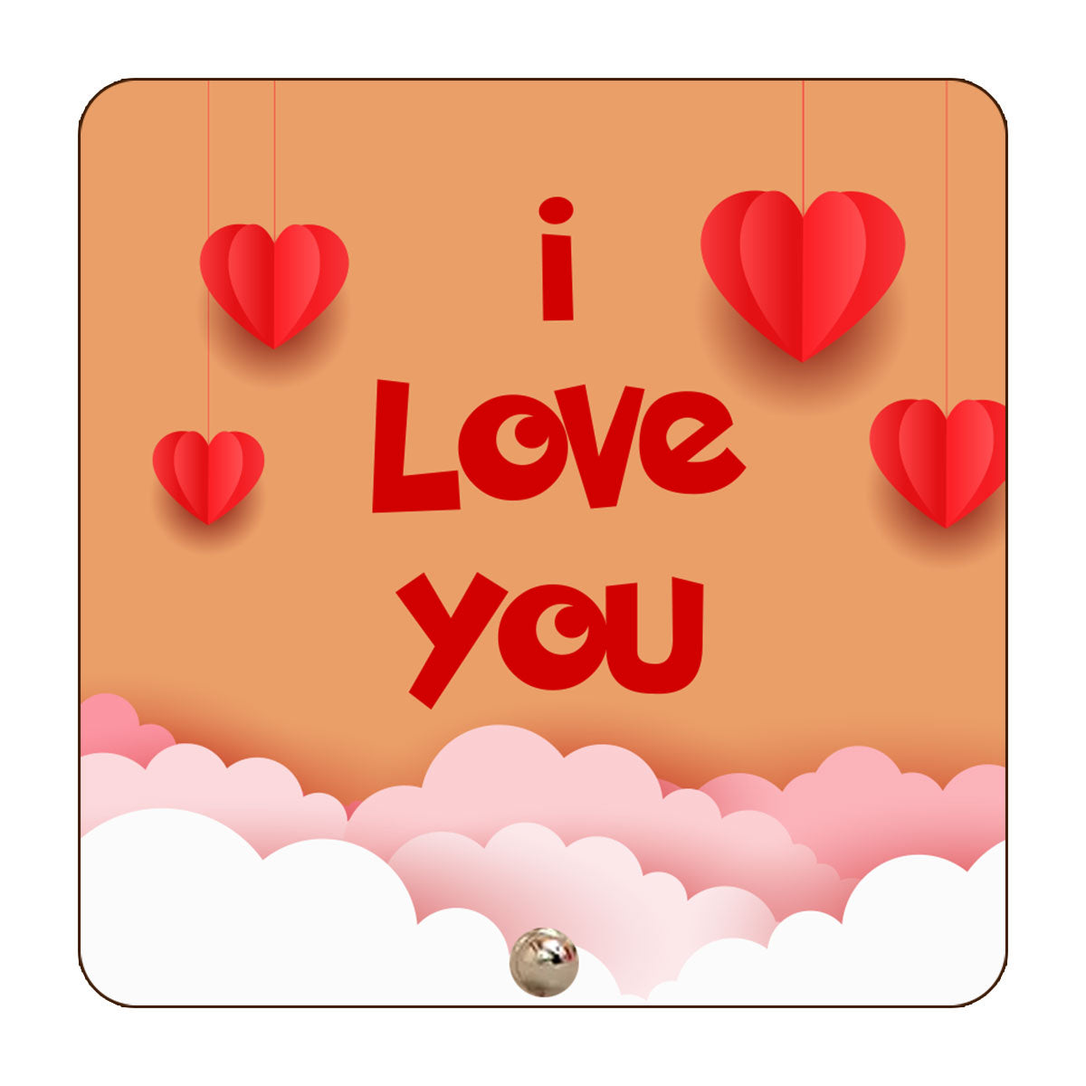 I Love You Keepsake with Cadbury Almond Treat Gift Hamper-3