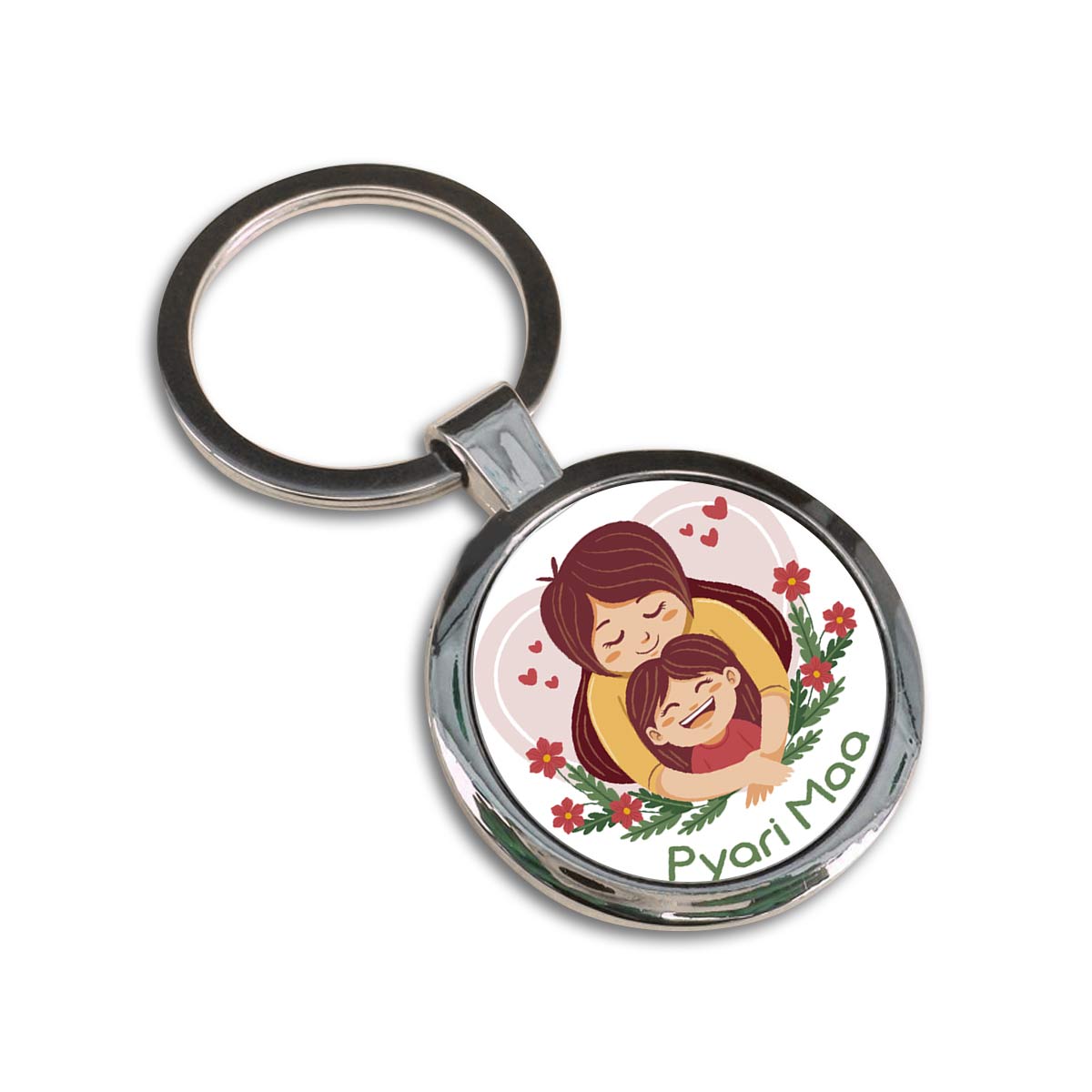 Pyari Maa Metal Keychain Gift For Mother's Day 3