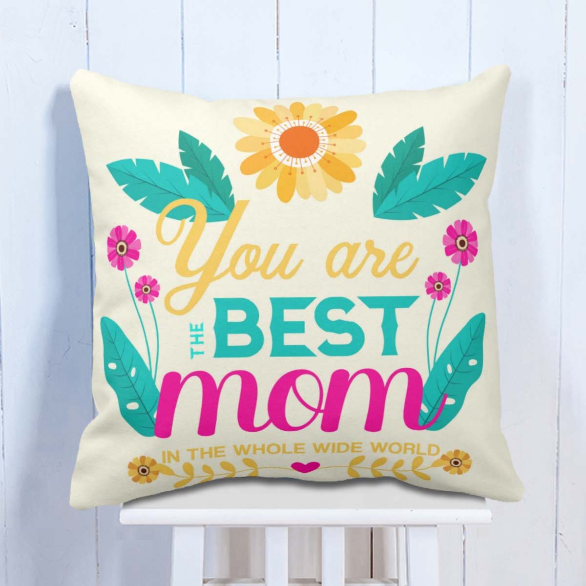 Best Mom Cushion On Her Birthday