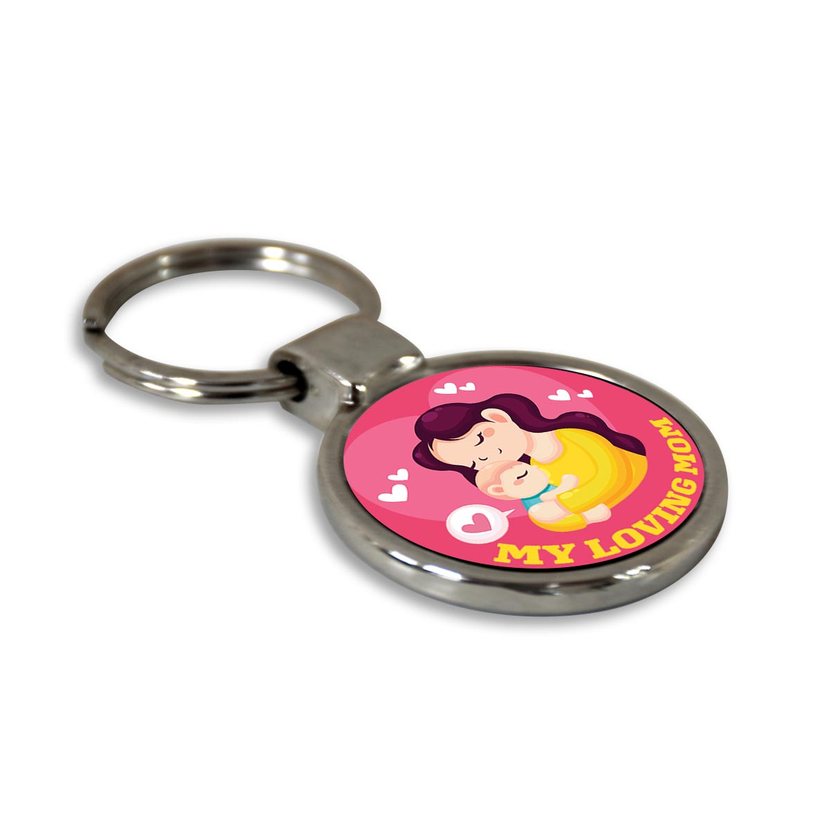 My Loving Mom Metal Keychain Gift For Mother's Day 4