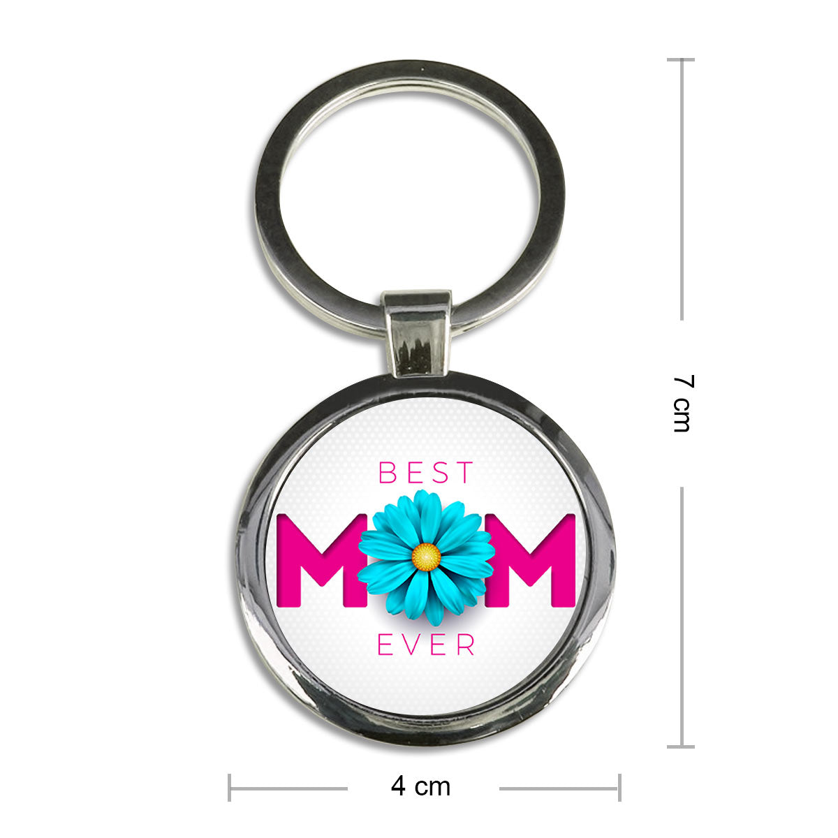 Best Mom Ever Metal Keychain Gift For Mother's Day 6