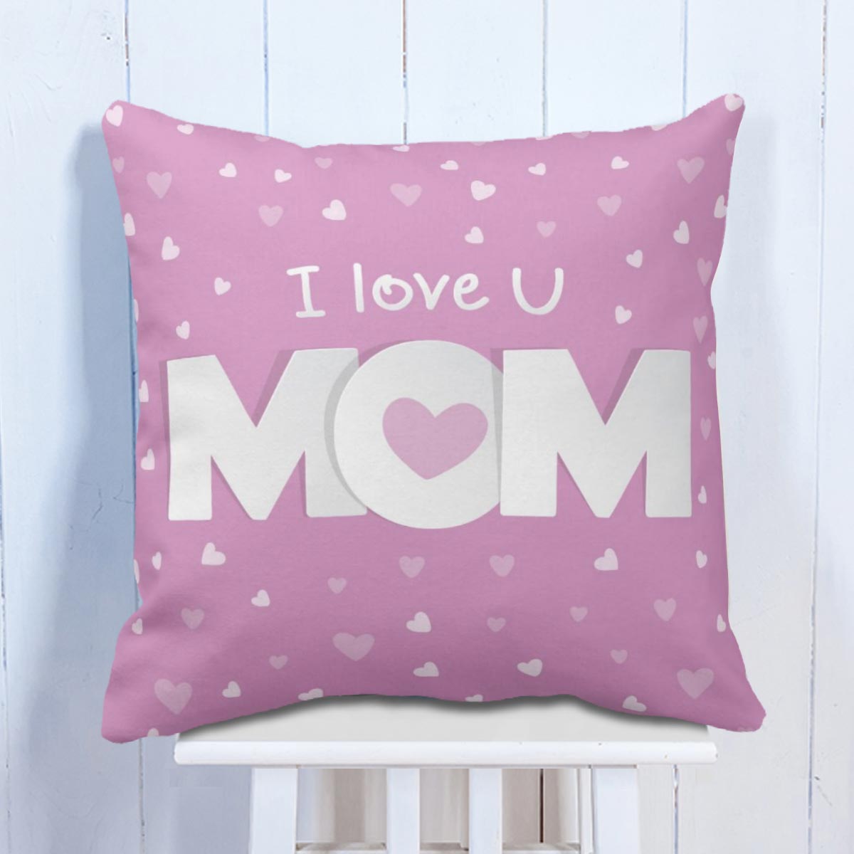 I Love You Mom Cushion Gift for Mother's Day 1