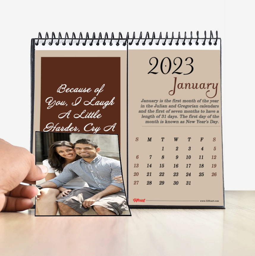 Because of You - Magnetic Calendar-3