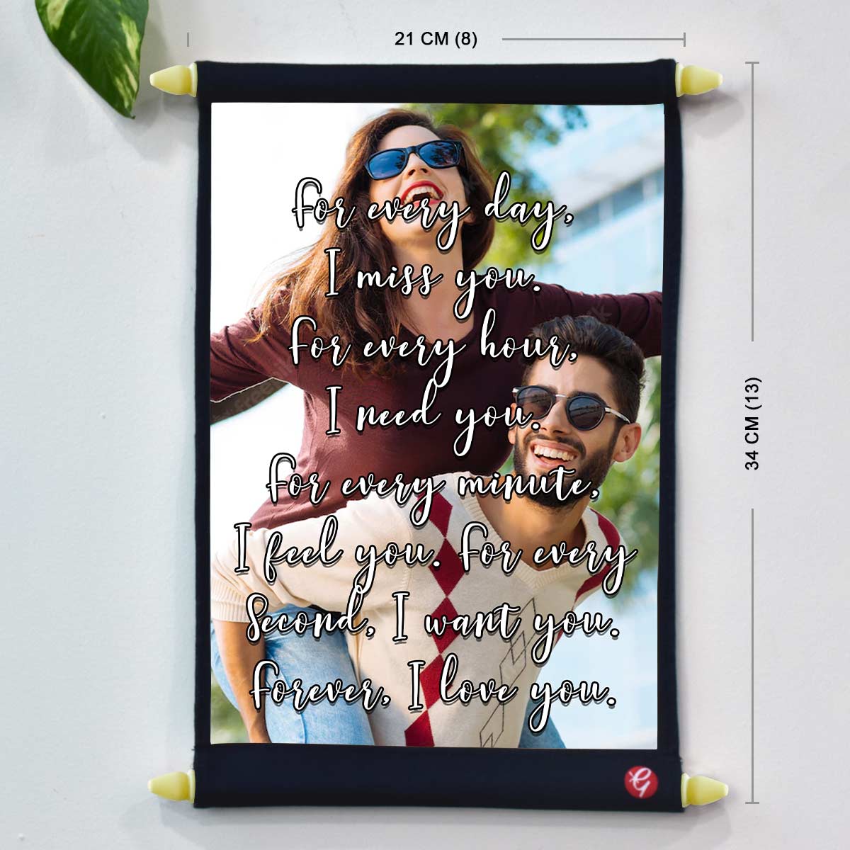 Personalised Forever I Love You Scroll-6