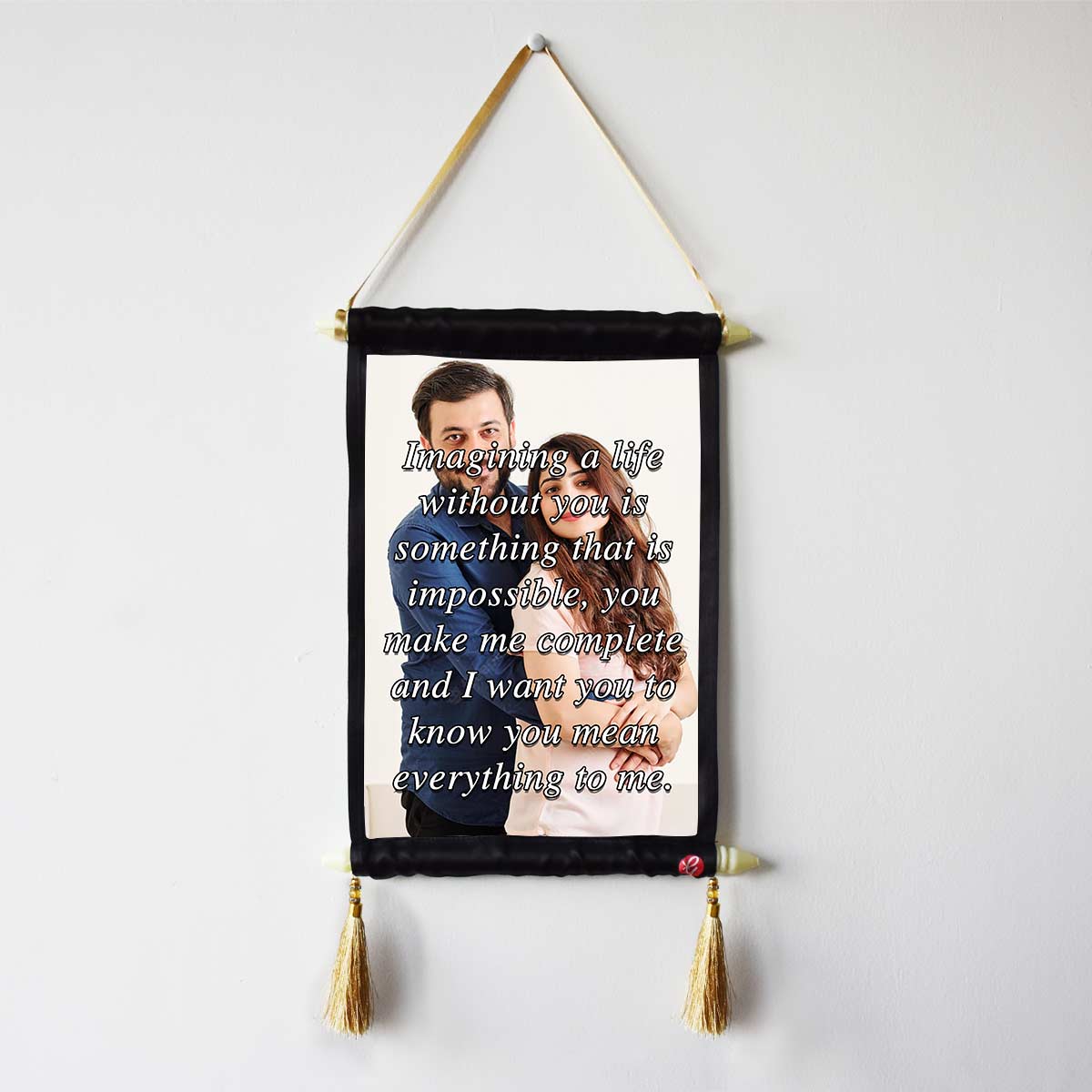 Personalised You mean the world to me Scroll-5