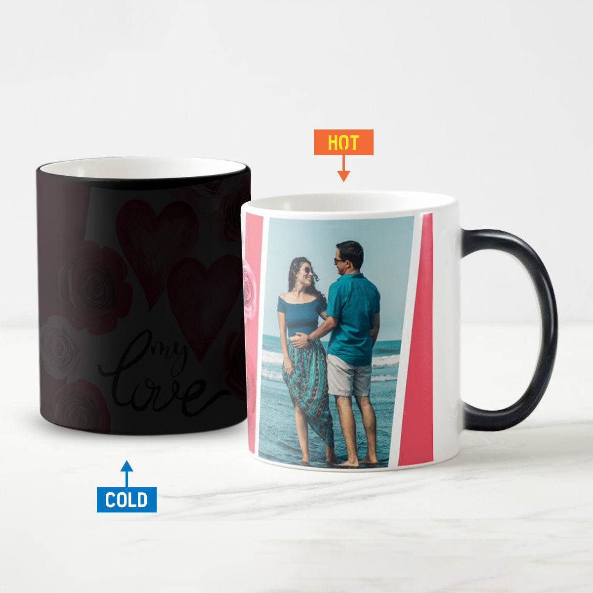 Personalized My Love Magic Coffee Mug for Valentine's Day for Him, Her-2