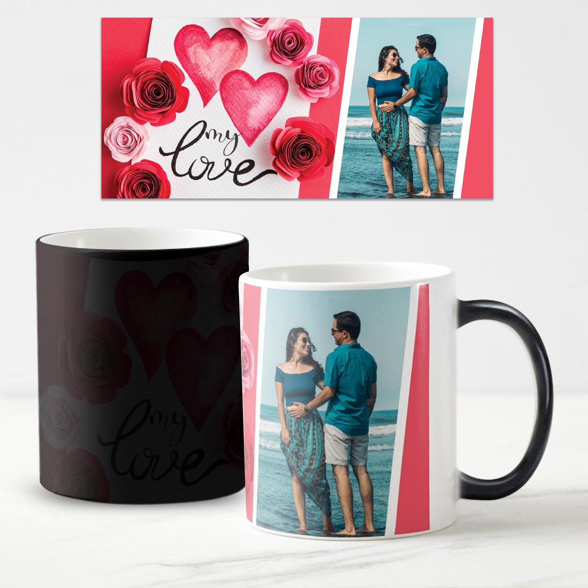 Personalized My Love Magic Coffee Mug for Valentine's Day for Him, Her-6