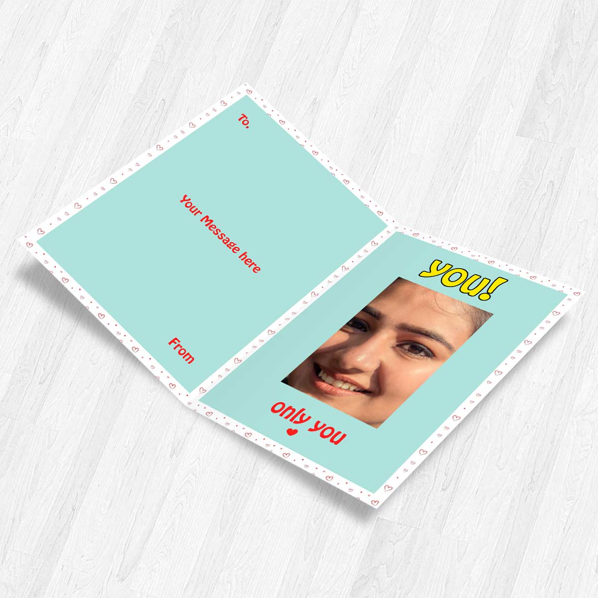 Makes my heart beat faster Mirror Card-3