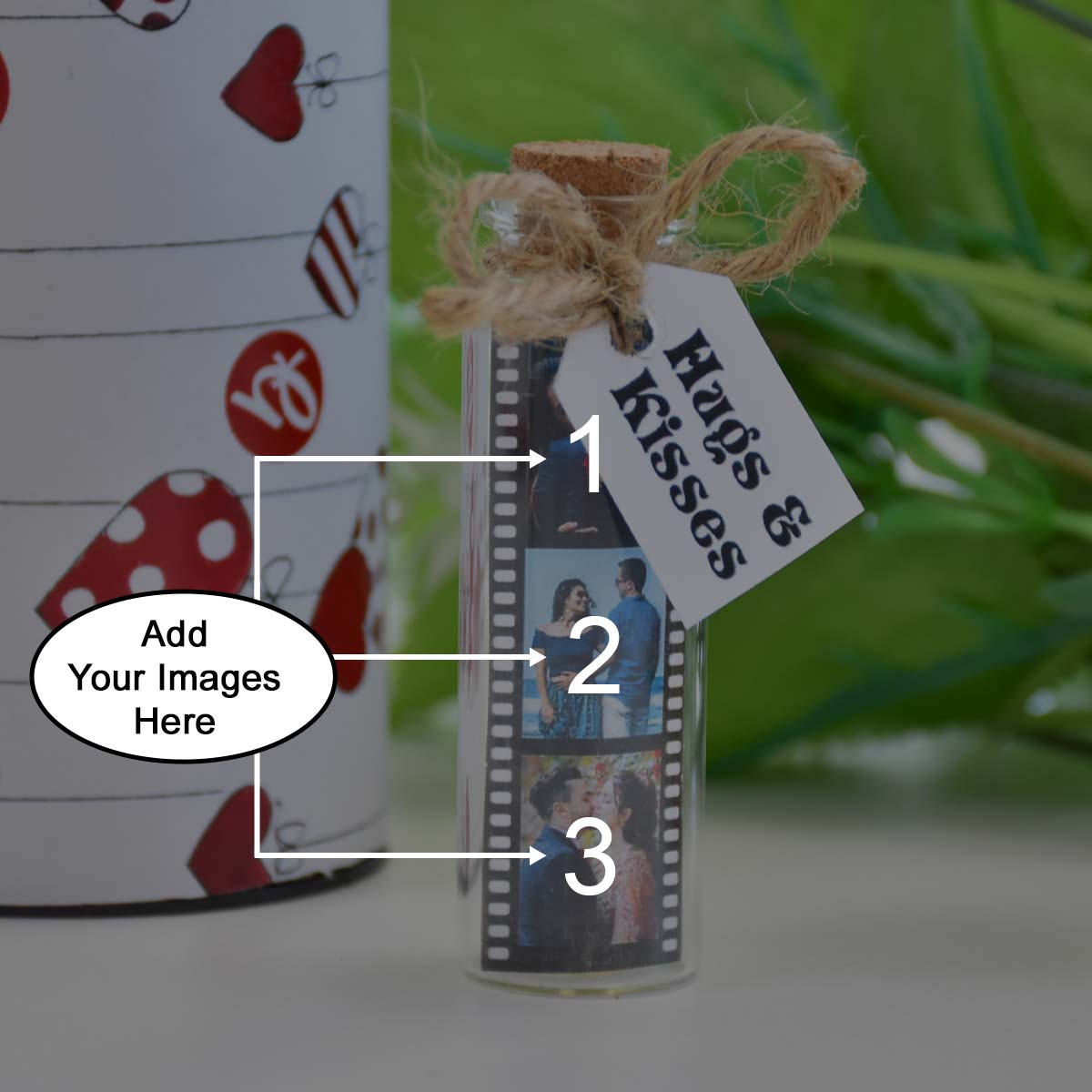 Movie Theme Photo Message Bottle