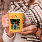 Personalized I Love You To The Moon And Back Coffee Mug For BF, GF, Husband & Wife-1