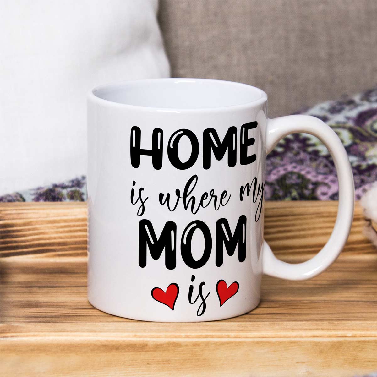 Home is Where My Mom is Coffee Mug-1