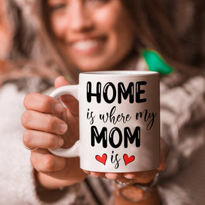 Home is Where My Mom is Coffee Mug-4
