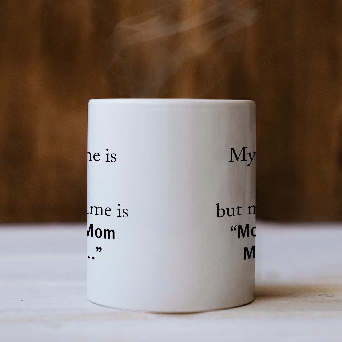 My Nickname is Mom Coffee Mug-6