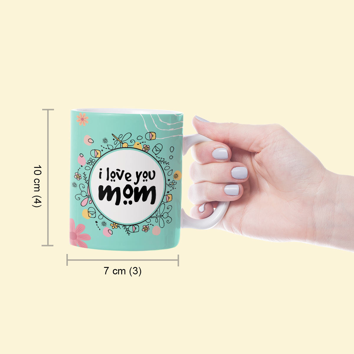 I Love You Mom Printed Coffee Mug For Mom-6