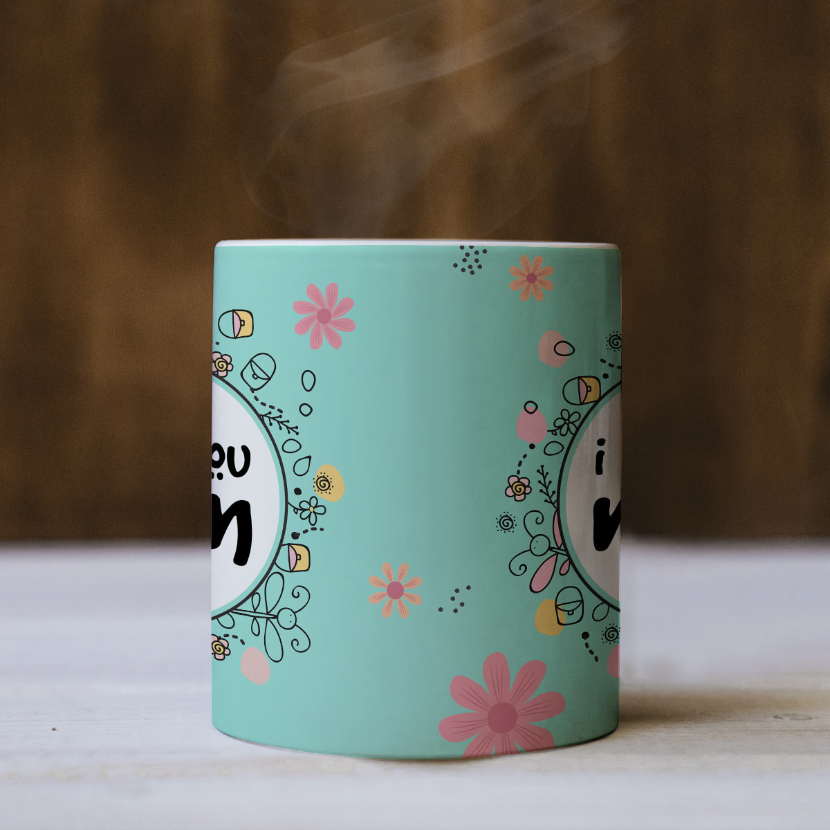 I Love You Mom Printed Coffee Mug For Mom-5