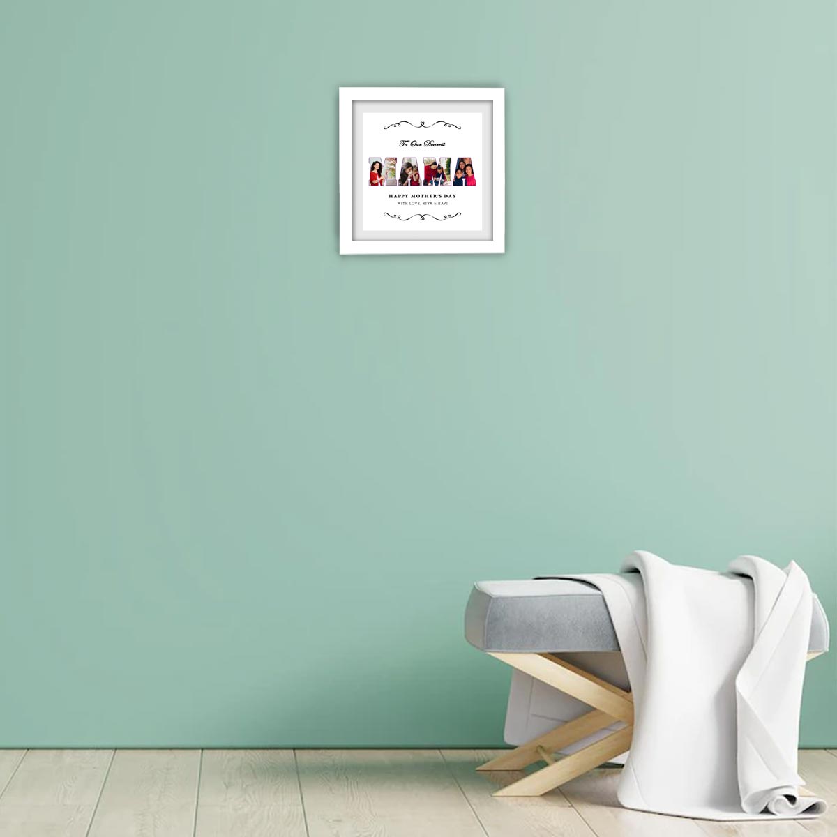 Personalized To Our Dear Mama Frame Gift For Mother's Day 7