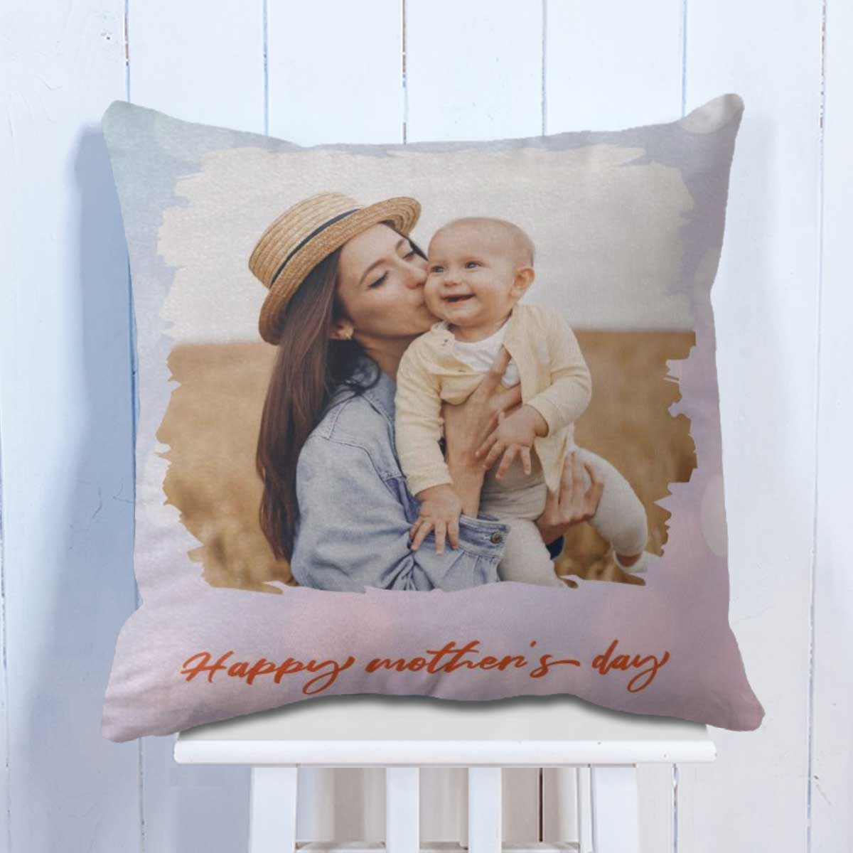 Personalized Happy Mother's Day Photo Cushion for Mom 5