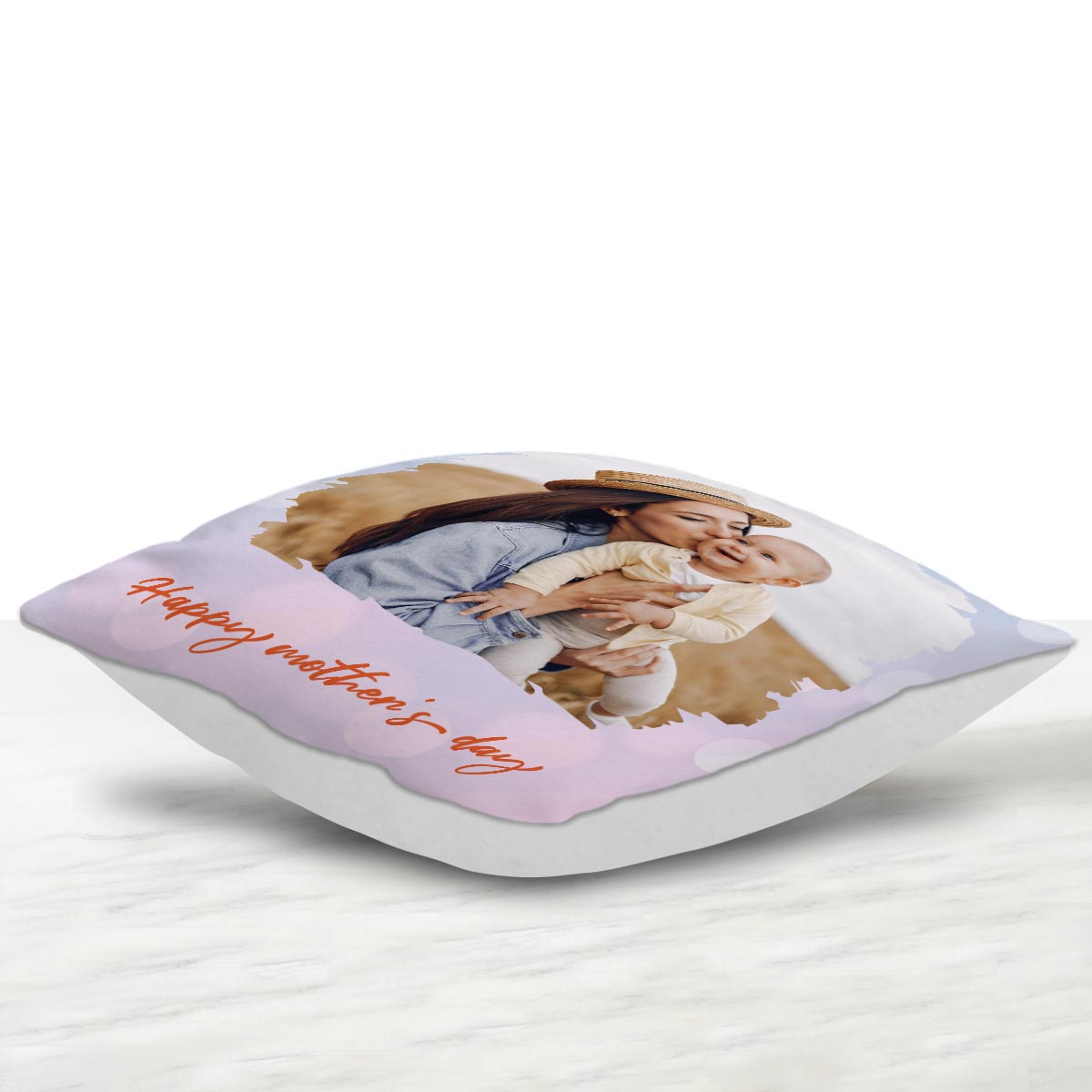Personalized Happy Mother's Day Photo Cushion for Mom 2