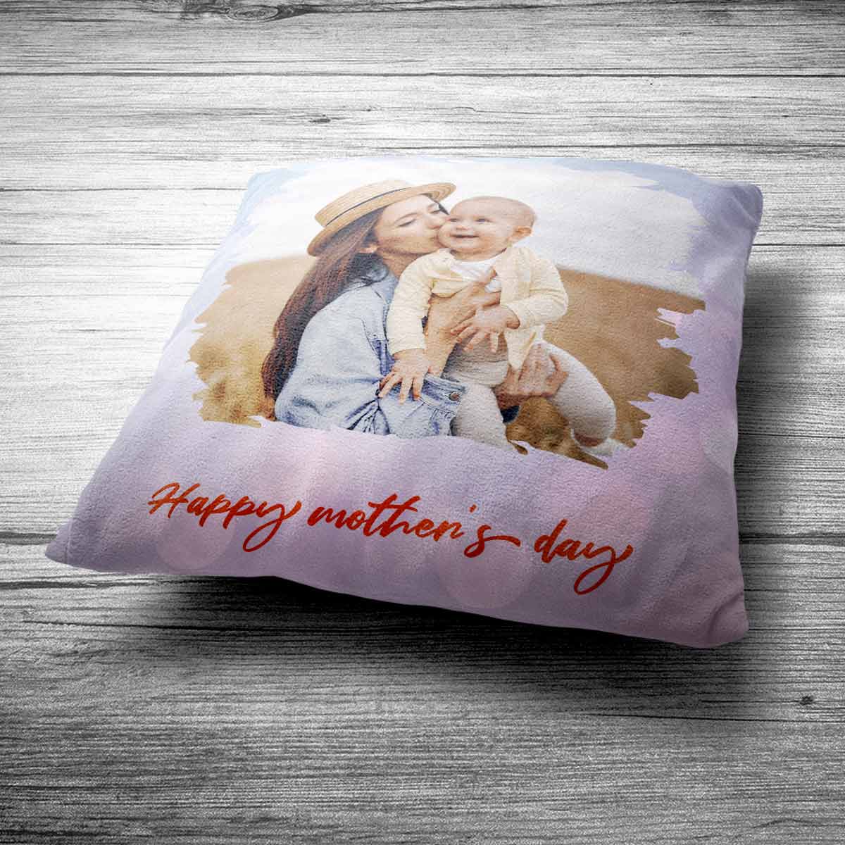 Personalized Happy Mother's Day Photo Cushion for Mom 6