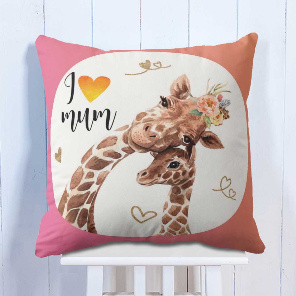 I Love Mum Cushion Gift for Mother's Day 1