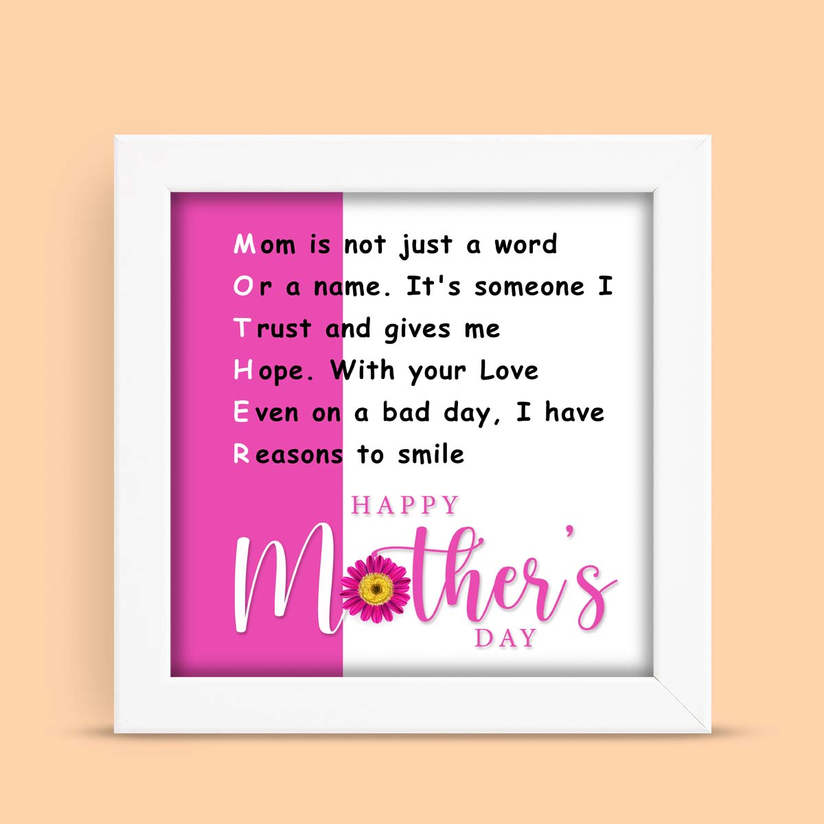 Mother Definition Frame Gift For Mother's Day 5